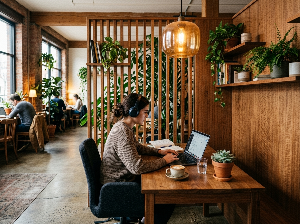 Artisanal Quiet Focus Desk